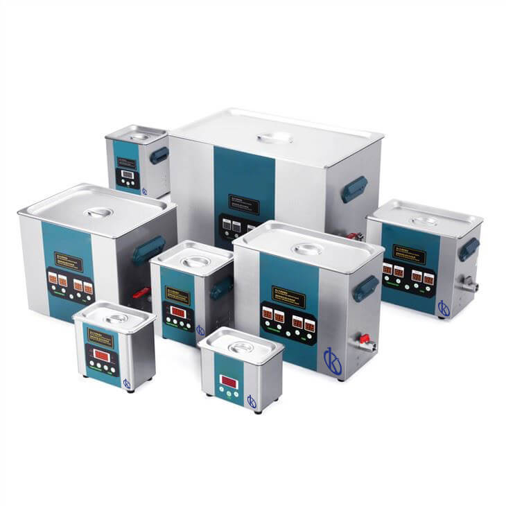 Limpiador ultrasónico calentado de acero YR05212