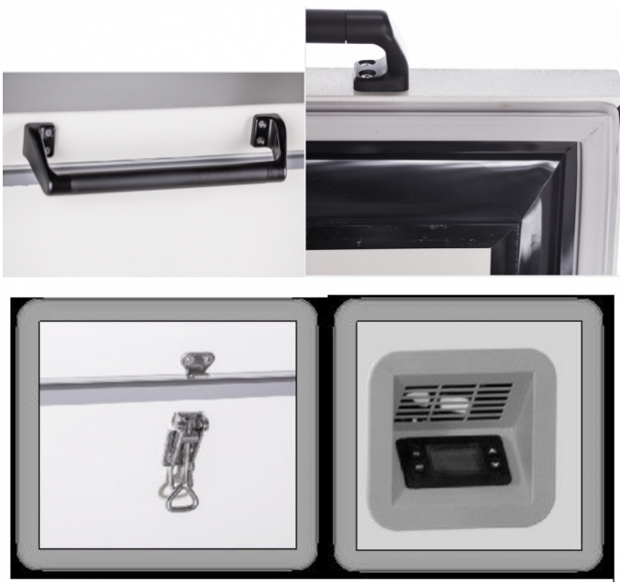 Congelador horizontal biomédico de 105 l con parte superior abierta YR05316 – 1