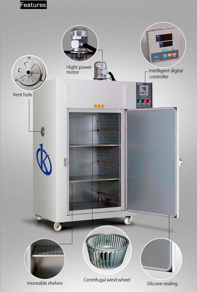 Horno de secado de aire industrial de una puerta YR05256 (A) // YR05258 (SS) – 1